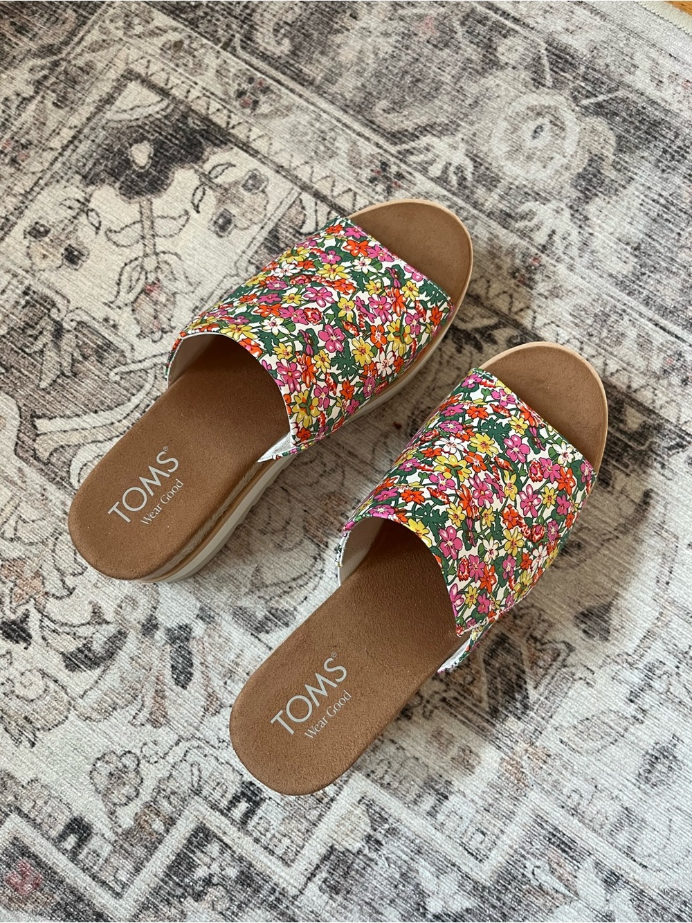 TOMS Diana Mule Wedge Sandal